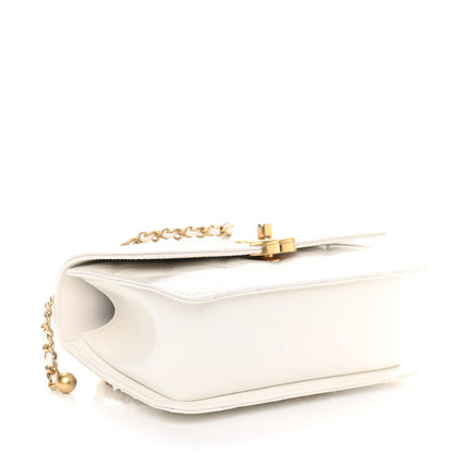 Chanel Calfskin Quilted Mini Perfect Fit Flap White 4 of 9