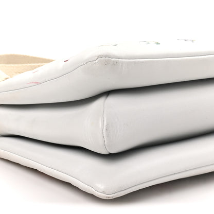 Louis Vuitton Lambskin Embossed Monogram LV Garden Coussin PM Cream 8 of 9
