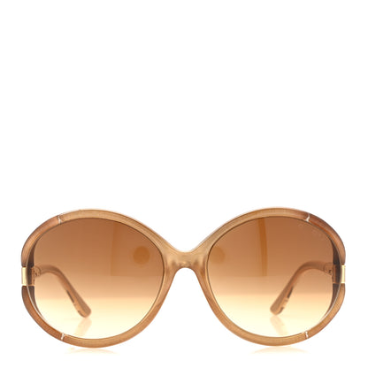 Tom Ford Acetate Sandrine Sunglasses TF124 Brown 2 of 9