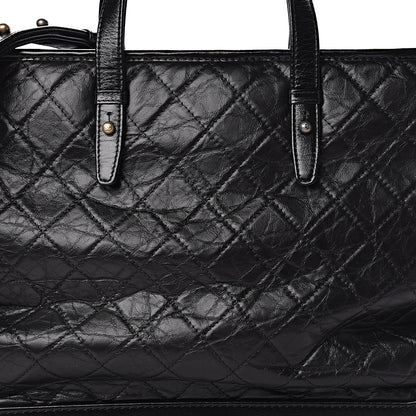 Chanel Calfskin Quilted Large Gabrielle Shopping Tote Black 11 of 11