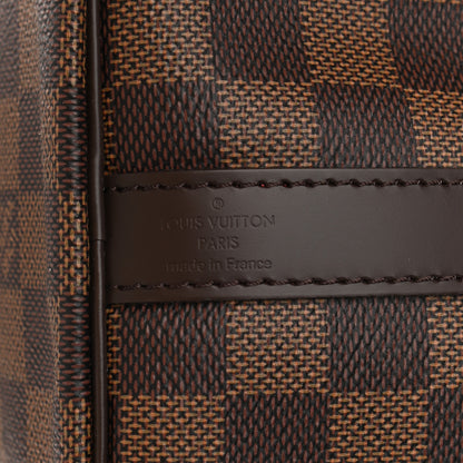 Louis Vuitton Damier Ebene Speedy Bandouliere 25 6 of 8