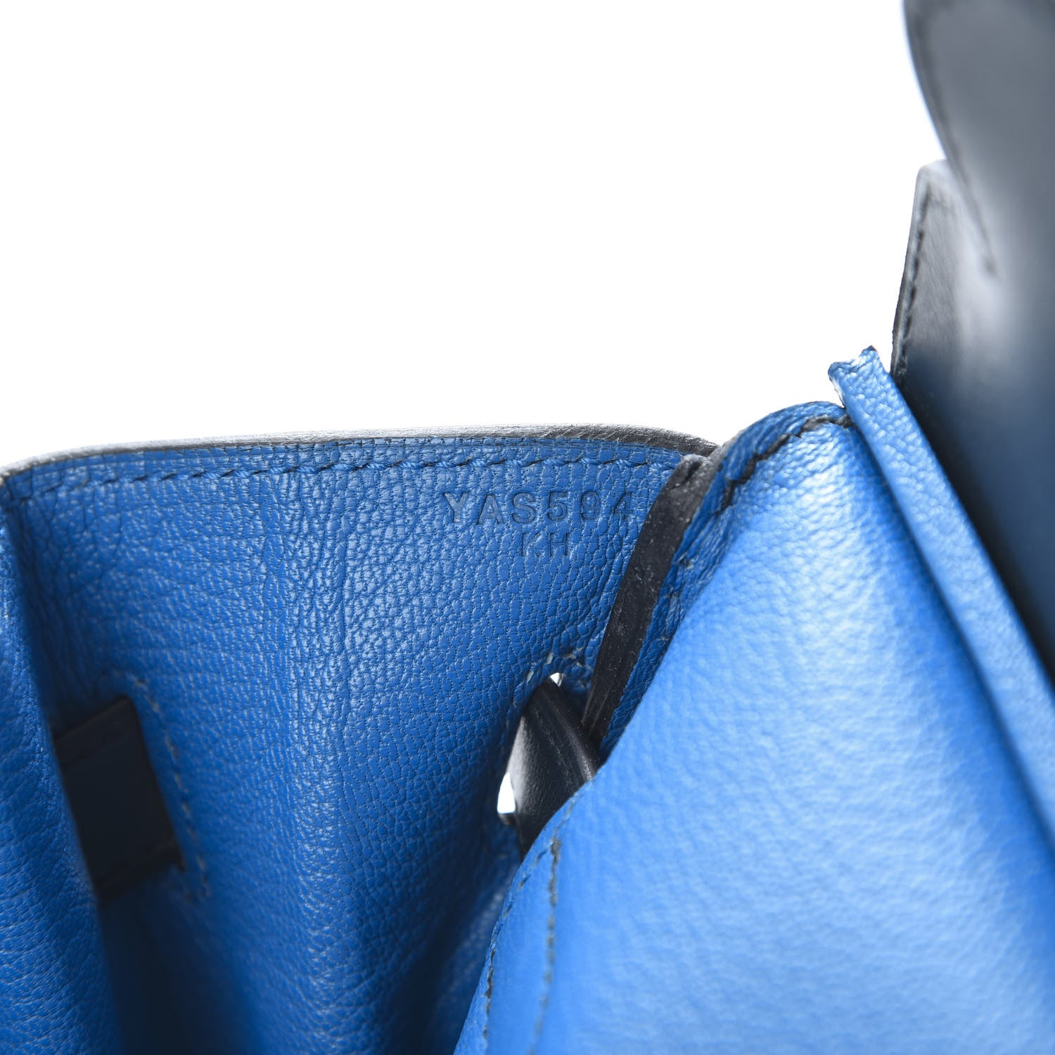 Hermes Taurillon Clemence Sombrero Birkin 30 Bleu Encre Bleu Obscur 6 of 10