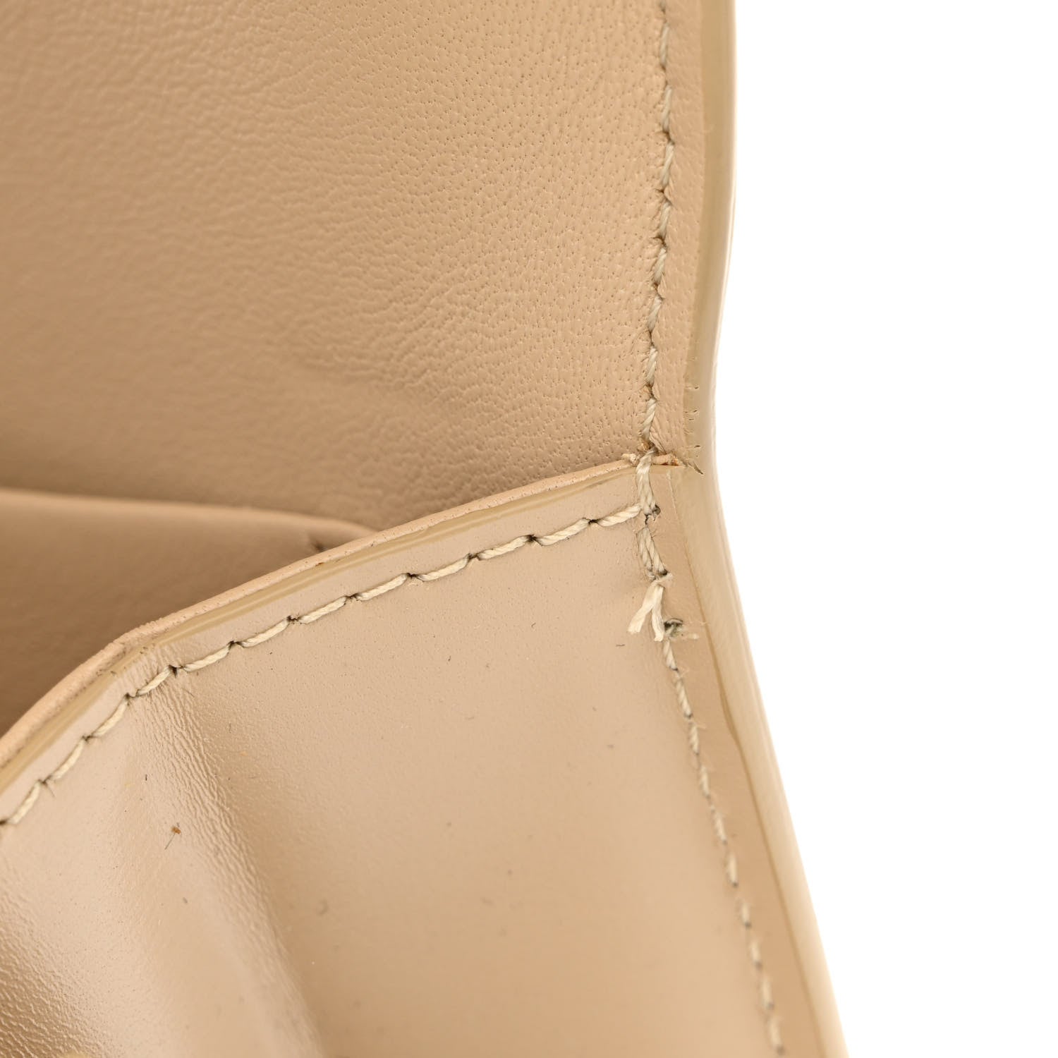 Celine Shiny Calfskin Medium Triomphe Nude 18 of 22
