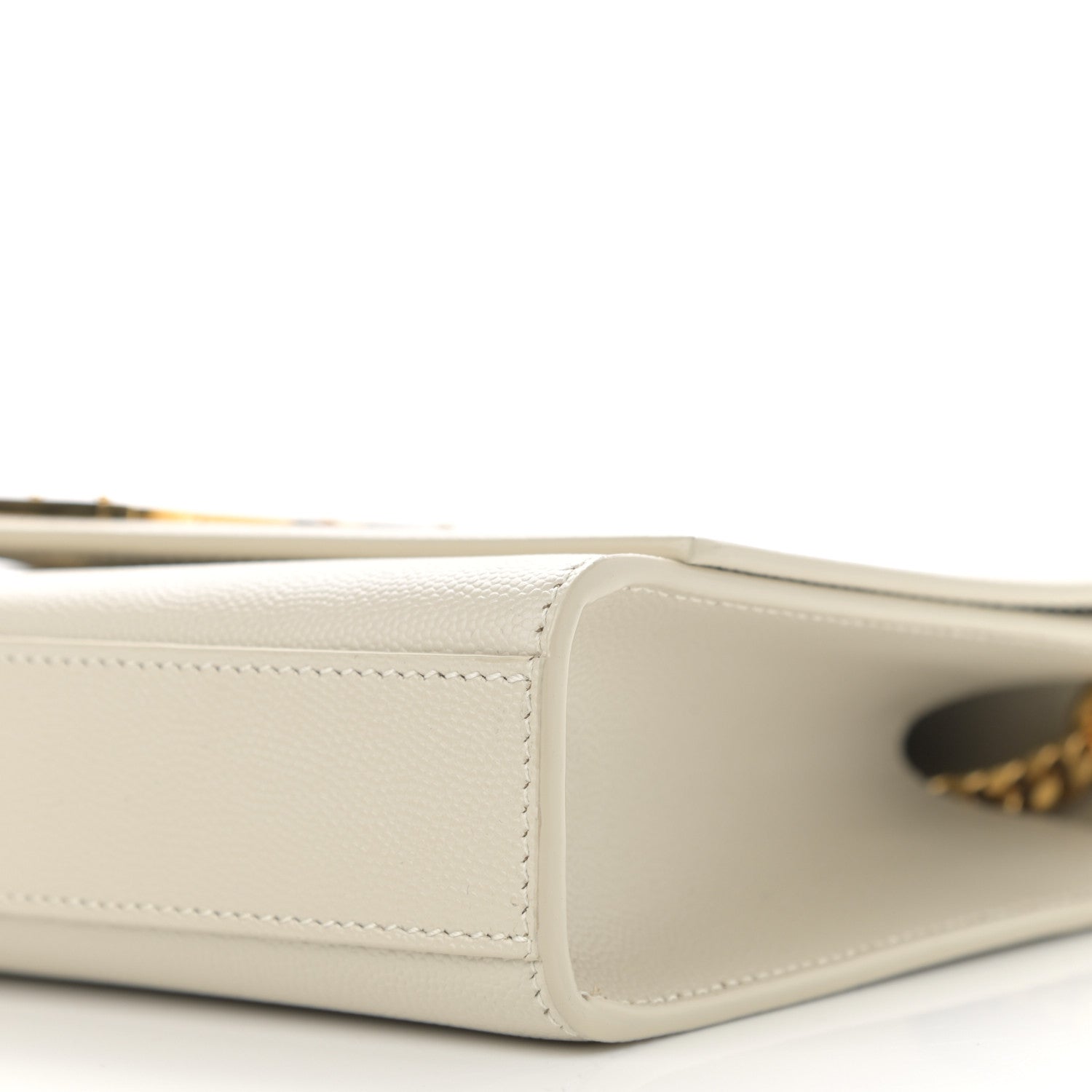 Saint Laurent Grain De Poudre Medium Classic Monogram Kate Satchel Crema Soft 11 of 12