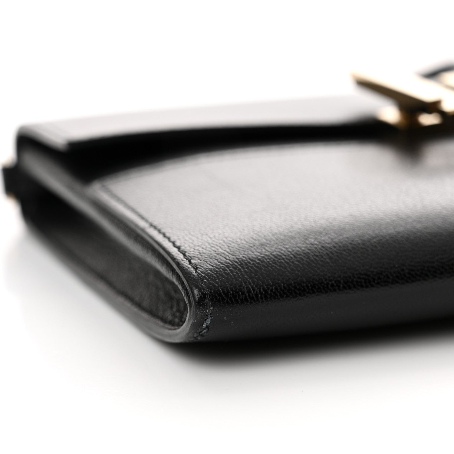 Hermes Chevre Mysore Cinhetic To Go Wallet Black 9 of 12