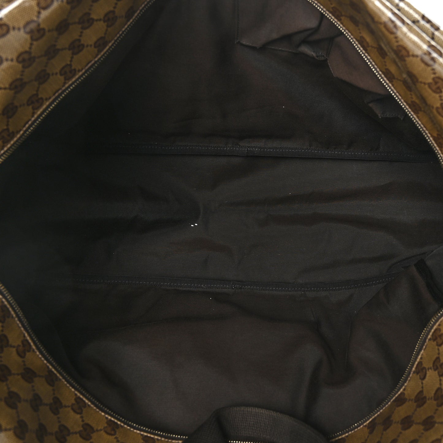 Crystal Monogram Web Large Carry On Duffle Bag Brown