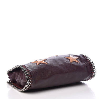 Stella McCartney Alter Nappa Embossed Mini Star Falabella Tote Burgundy 4 of 10