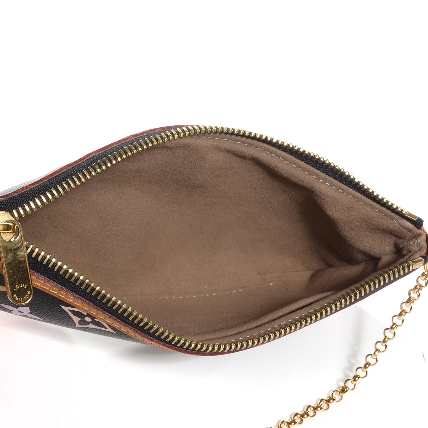 Monogram Multicolor Pochette Milla MM Black