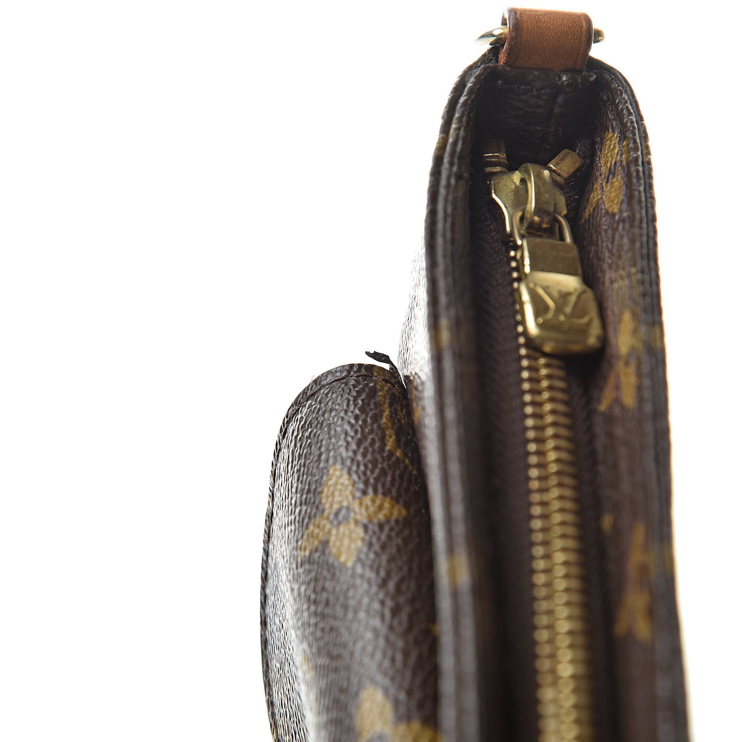 Monogram Partition Wristlet
