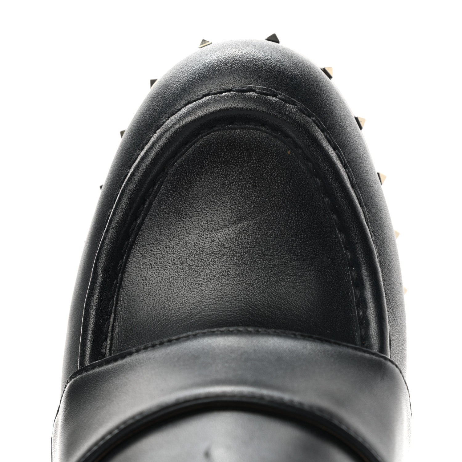 Valentino Garavani Nappa Soul Rockstud Loafer 100mm Pumps 41 Black 11 of 13