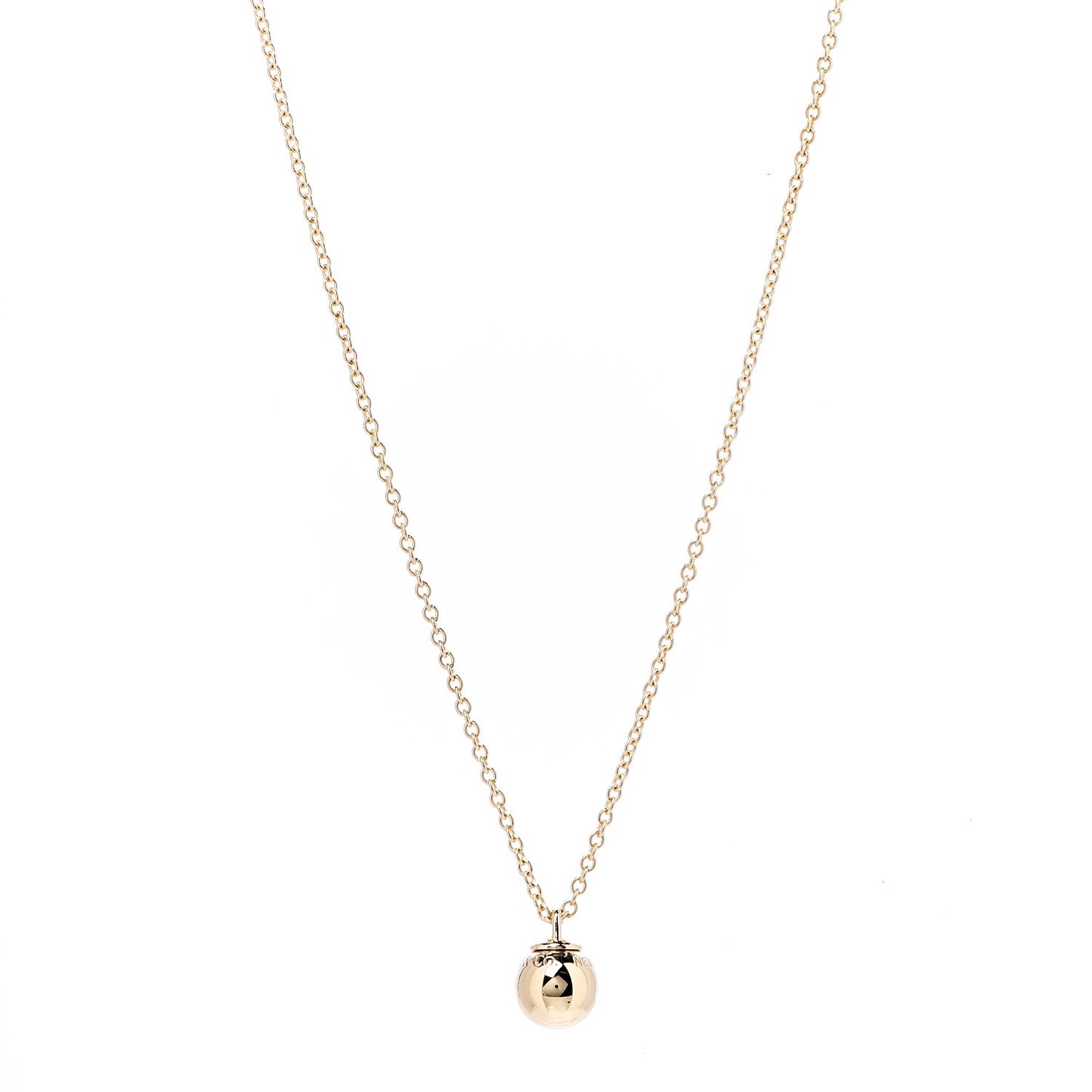 18K Yellow Gold 8mm HardWear Ball Pendant Necklace