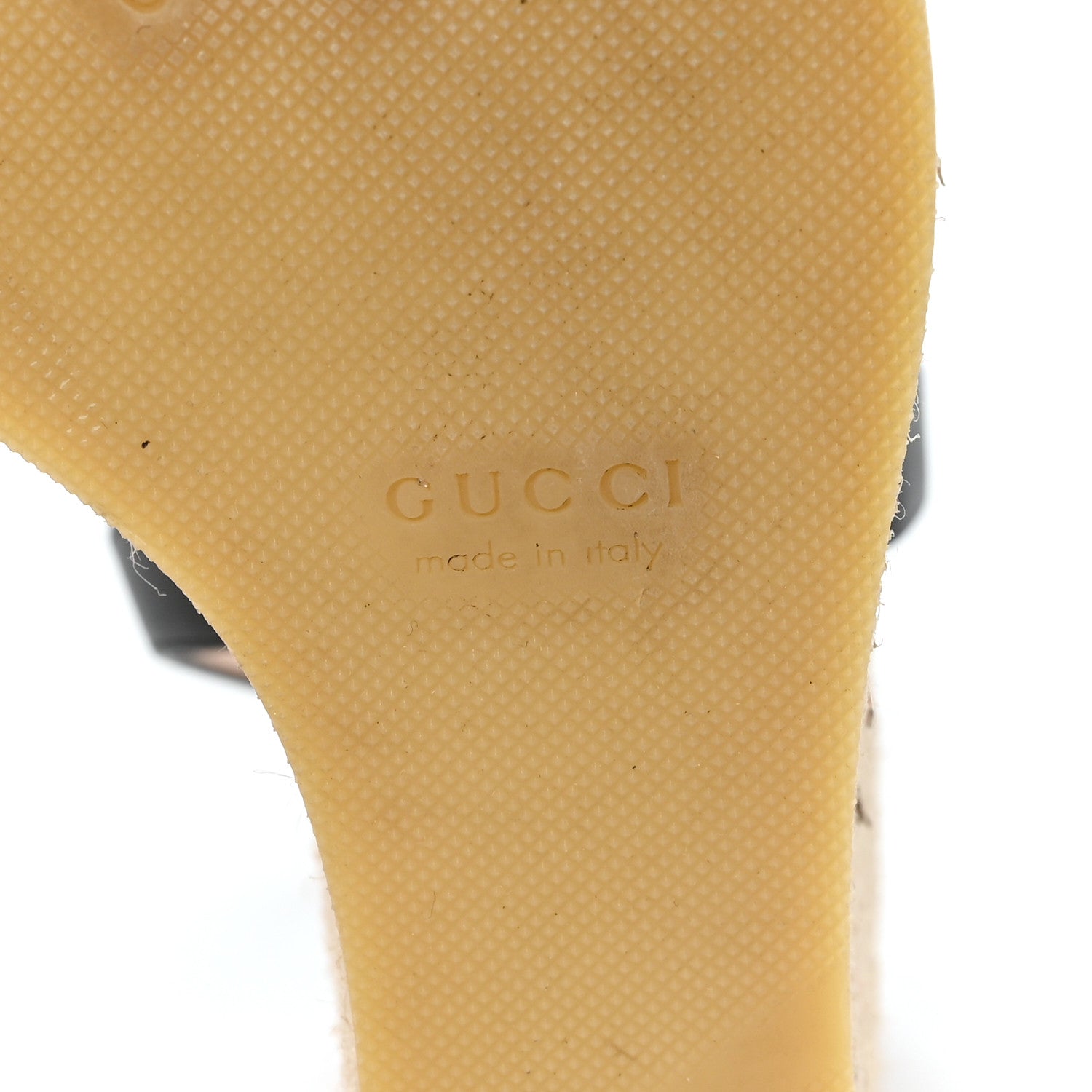 Gucci Nappa Matelasse GG Marmont Slingback Platform 45/130mm Espadrille Wedges 39.5 Black 7 of 10