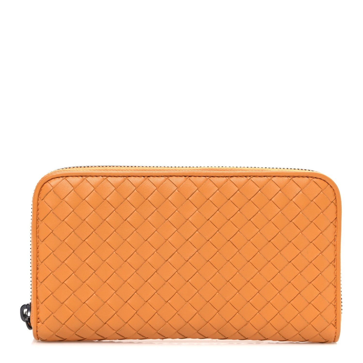 Bottega Veneta Nappa Intrecciato Zip Around Wallet Topaz 1 of 8