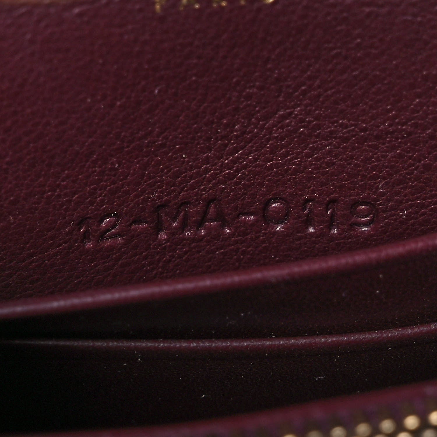 Christian Dior Oblique Saddle Belt Bag Bordeaux 10 of 11