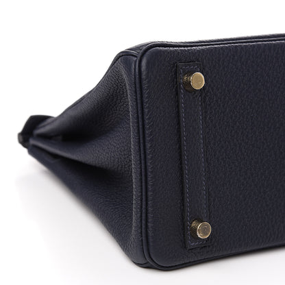 Hermes Togo Birkin 25 Bleu Nuit 25 of 27