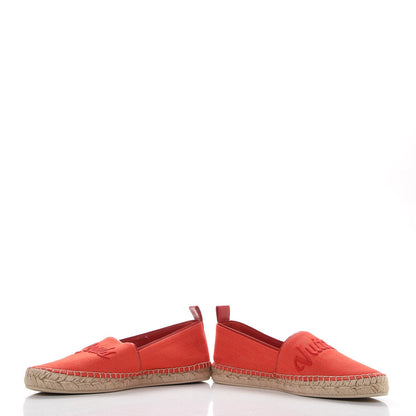 Louis Vuitton Canvas Waterfall Espadrille 36 Rouge 5 of 10