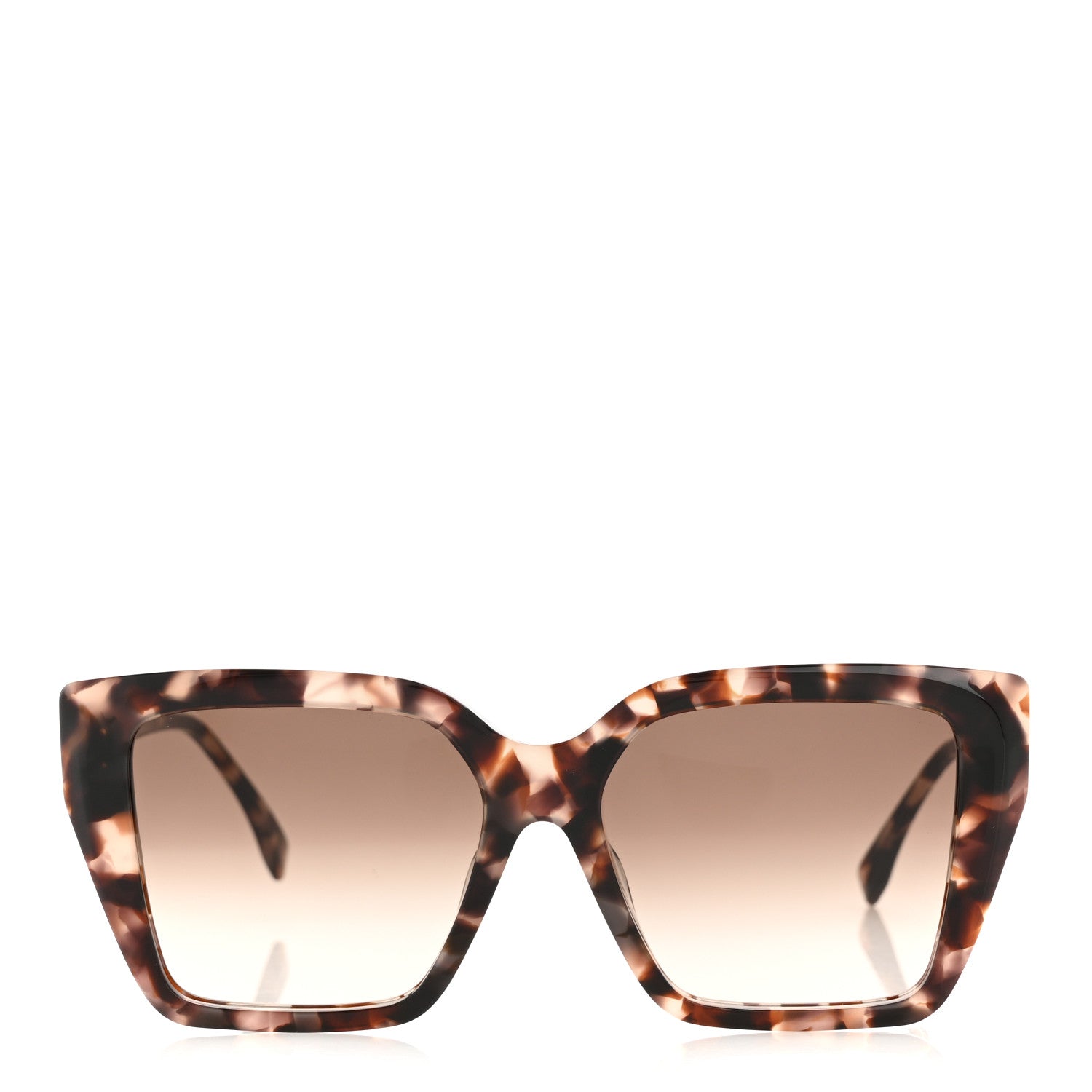 Fendi Acetate FF Diamonds Butterfly Sunglasses FE40161F Havana 2 of 8