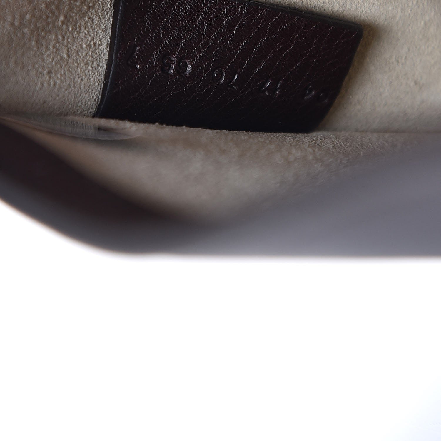 Chloe Calfskin Suede Small Nile Bracelet Bag Carbon Brown 7 of 8