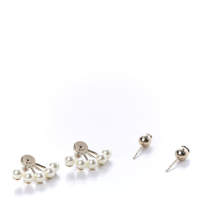 Christian Dior Pearl La Peite Tribale Earrings 3 of 5