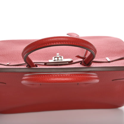 Hermes Togo Birkin 35 Rouge Casaque 26 of 27
