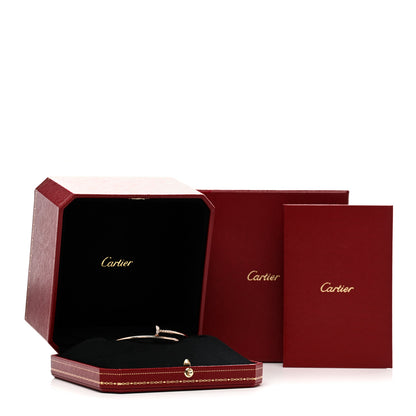 Cartier 18K Pink Gold Diamond Small Juste Un Clou Bracelet 16 4 of 4