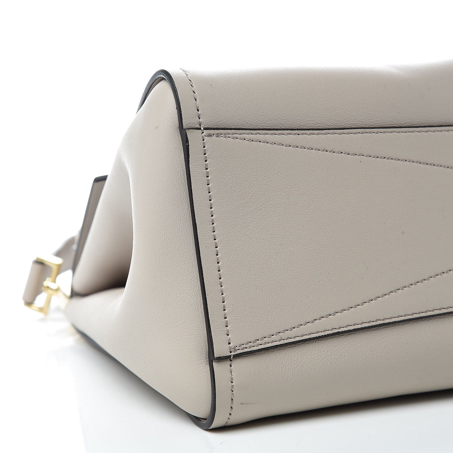 Calfskin Small Mystic Shoulder Bag Natural