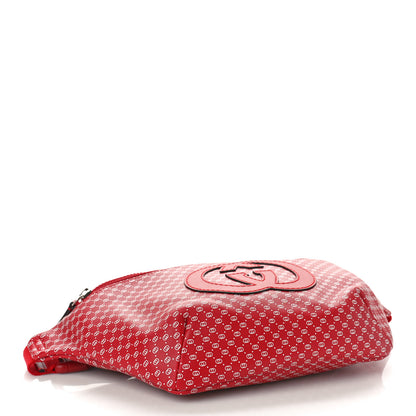 Gucci X DAPPER DAN Calfskin GG Micro Monogram Belt Bag Red 3 of 8