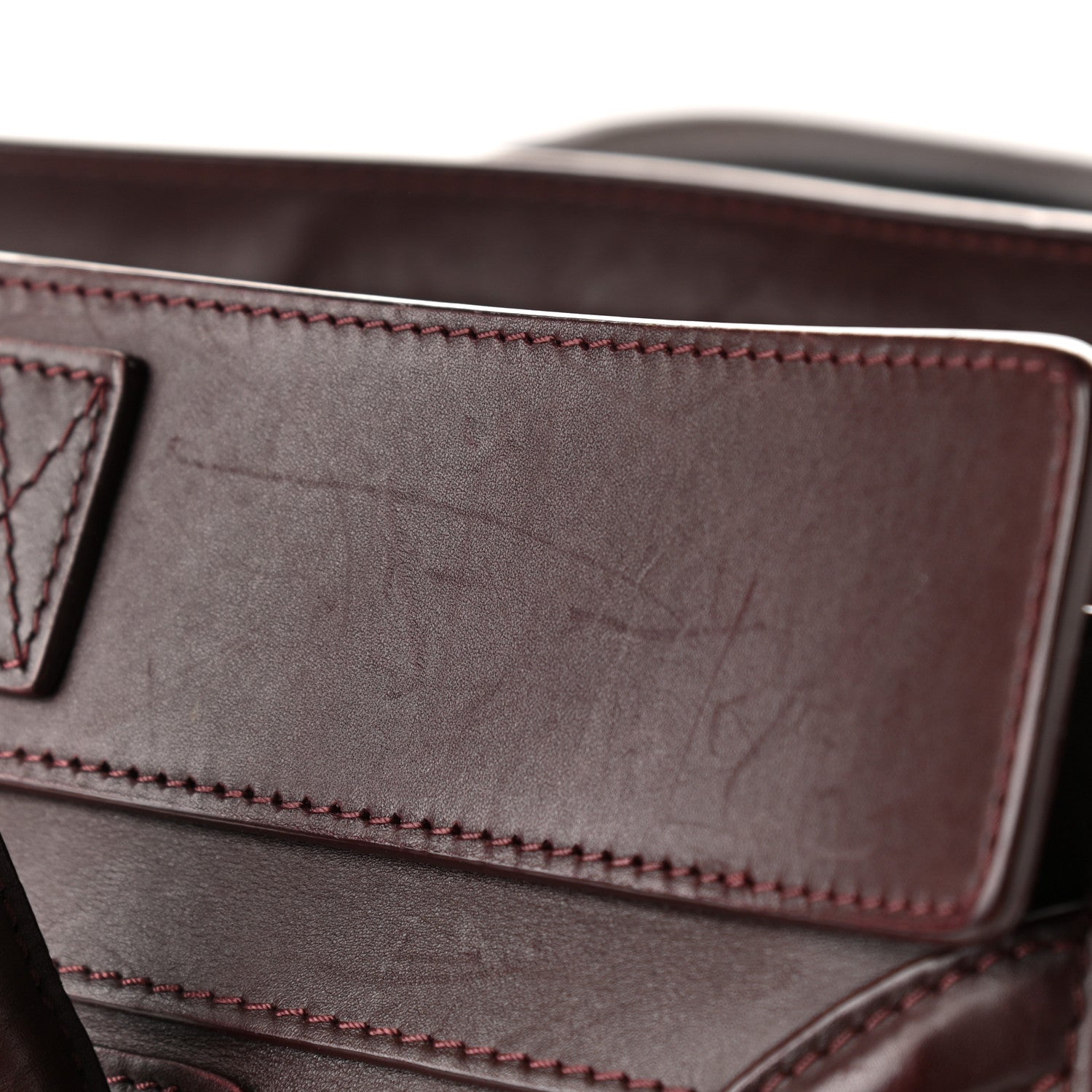 Celine Smooth Calfskin Small Luggage Burgundy 18 of 18