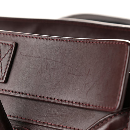 Celine Smooth Calfskin Small Luggage Burgundy 18 of 18
