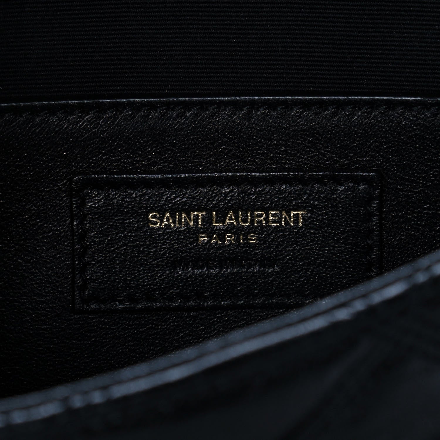 Saint Laurent Lambskin Quilted Small Becky Chain Bag Black 7 of 11