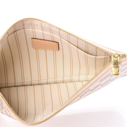 Louis Vuitton Damier Azur Neverfull MM GM Pochette 5 of 8