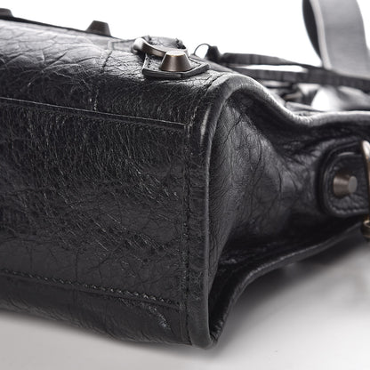 Balenciaga Agneau Classic Hardware Mini City Black 9 of 9