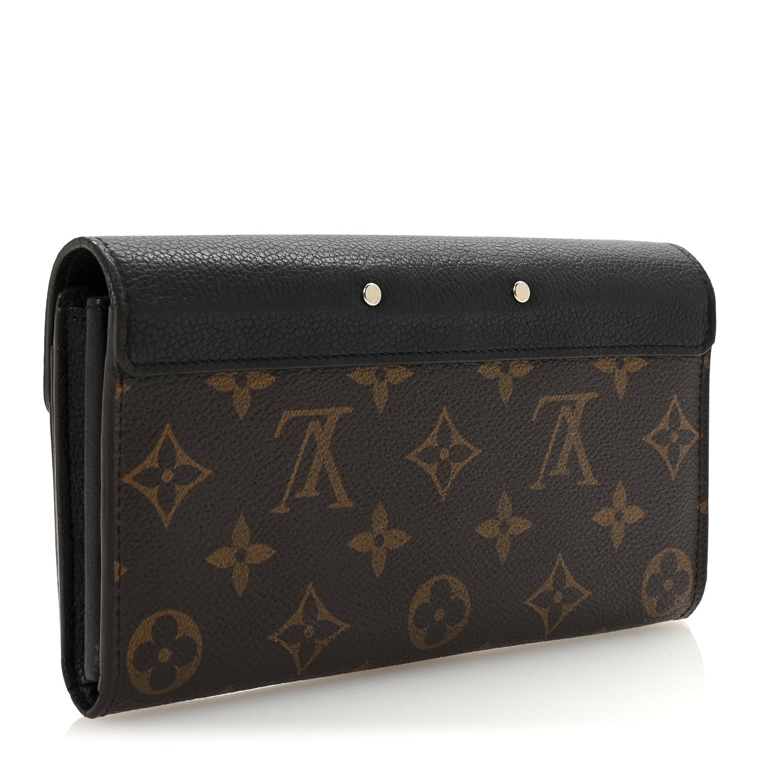 Louis Vuitton Monogram Pallas Wallet Black 3 of 6