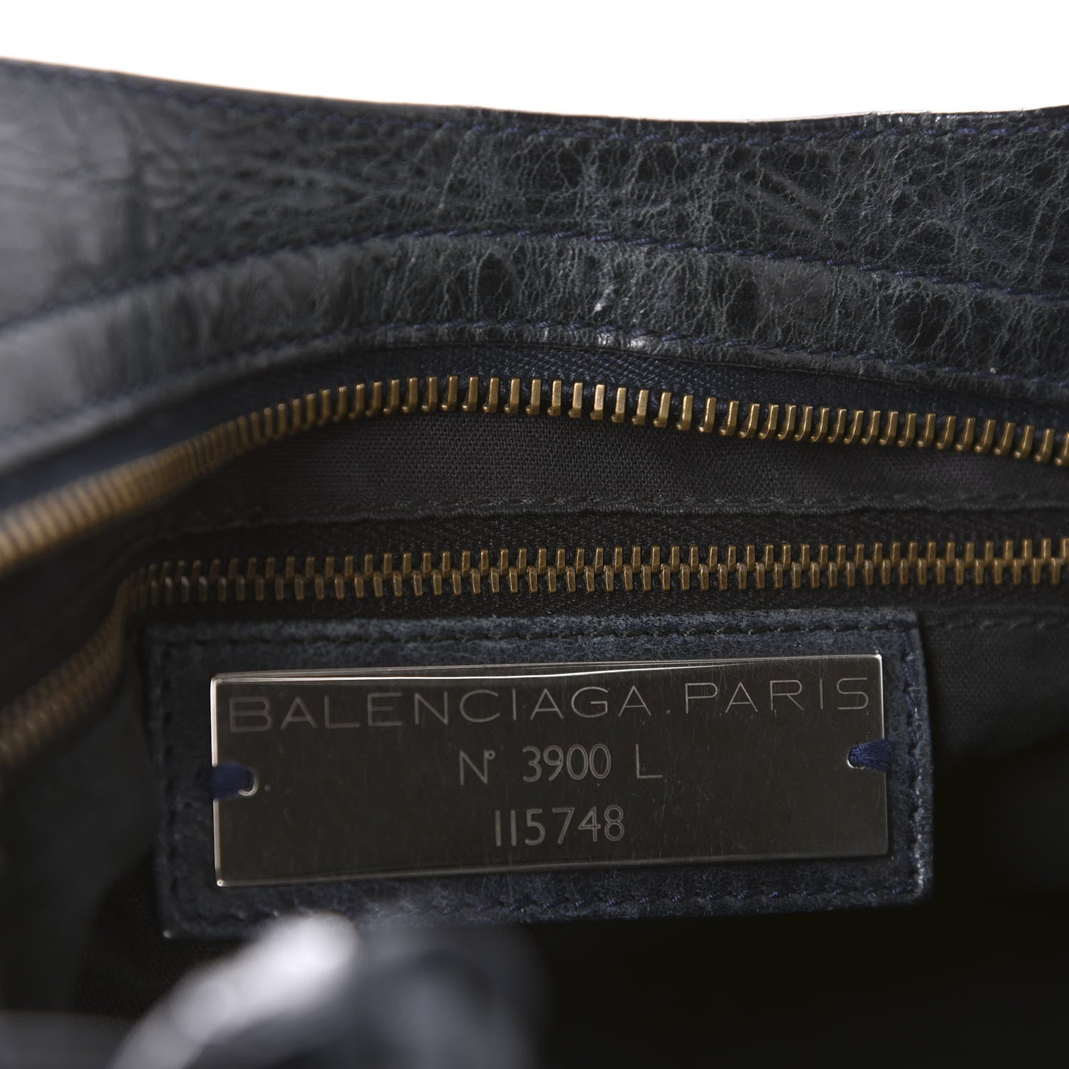 Balenciaga Agneau Classic Hardware City Dark Night 8 of 16