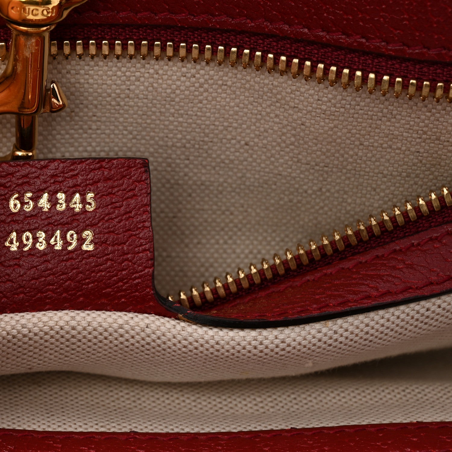 Gucci X DORAEMON Vintage Mini GG Supreme Monogram Medium Tote Bag Beige Cherry Red 7 of 10