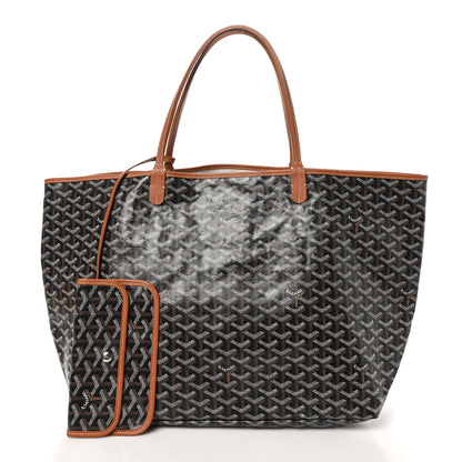 Goyard Goyardine Saint Louis GM Black Gold 3 of 11