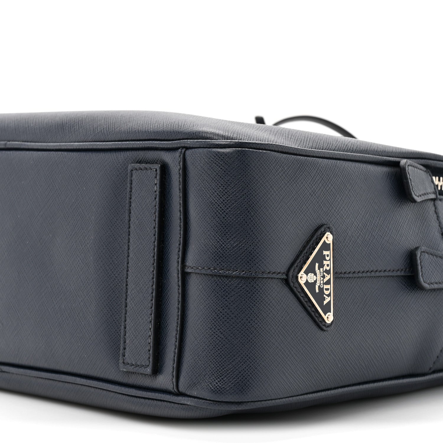 Prada Saffiano Travel Briefcase Baltico 10 of 14