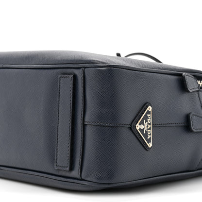 Prada Saffiano Travel Briefcase Baltico 10 of 14