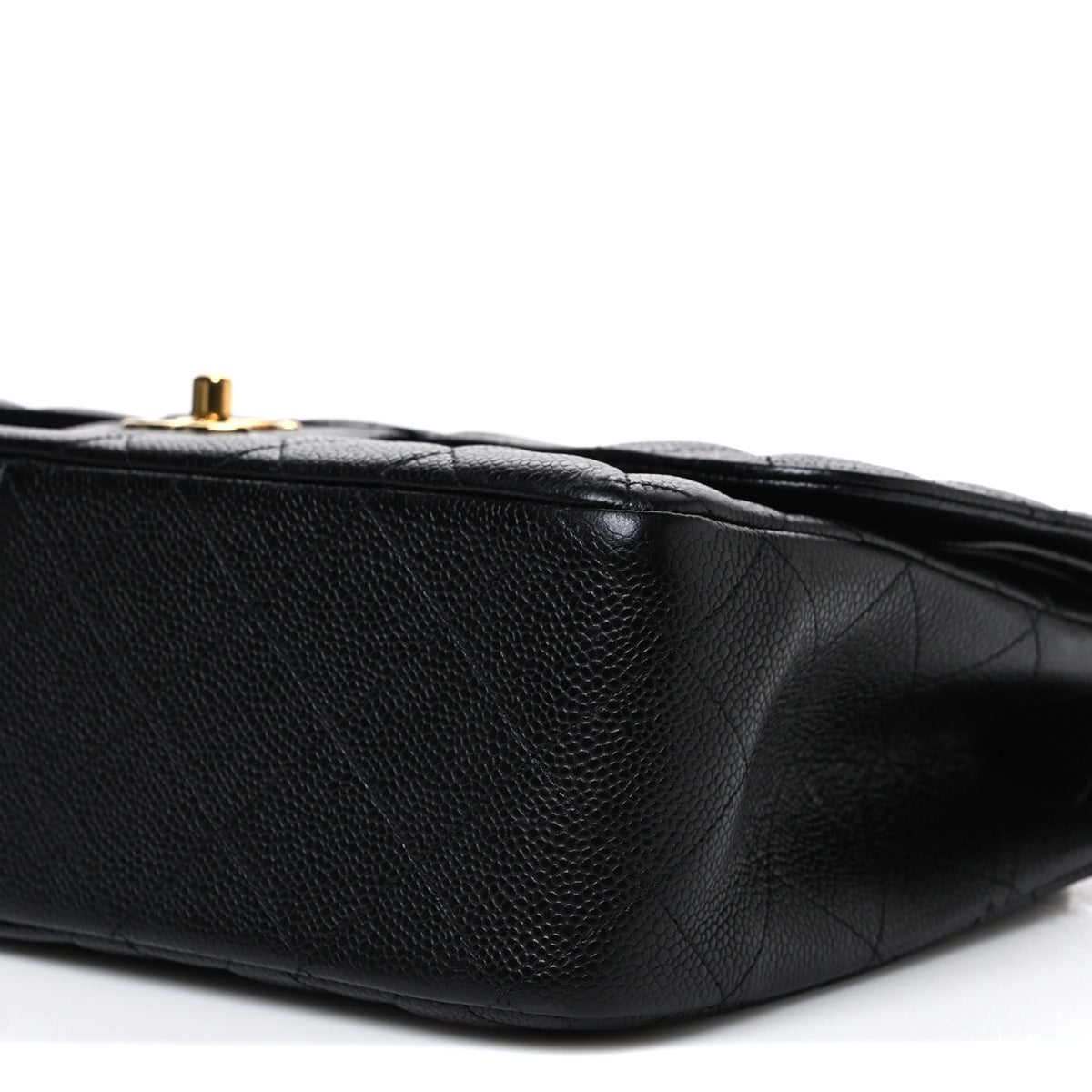 Chanel Caviar Quilted Jumbo Double Flap Black 10 of 11