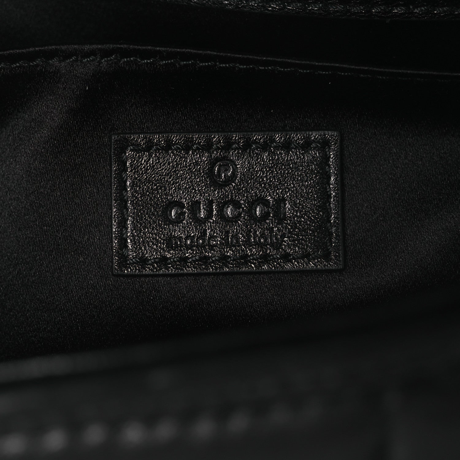 Gucci Nappa Vertical Matelasse Medium Maxi Horsebit Chain Shoulder Bag Black 6 of 9