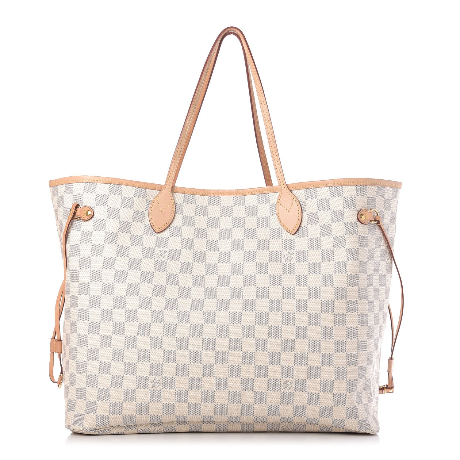 Louis Vuitton Damier Azur Neo Neverfull GM Rose Ballerine 1 of 11