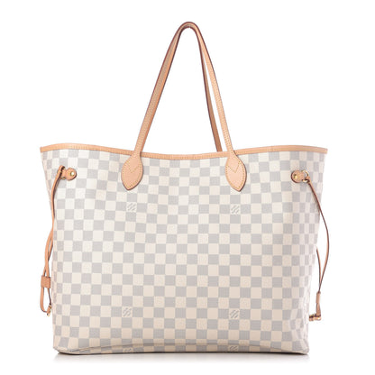 Louis Vuitton Damier Azur Neo Neverfull GM Rose Ballerine 1 of 11