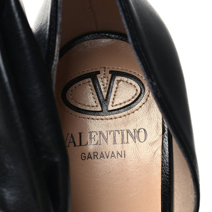 Valentino Garavani Nappa Bow Pointed Toe 85mm Pumps 38.5 Black 7 of 7