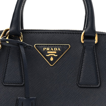 Prada Saffiano Lux Small Promenade Tote Baltico 7 of 11