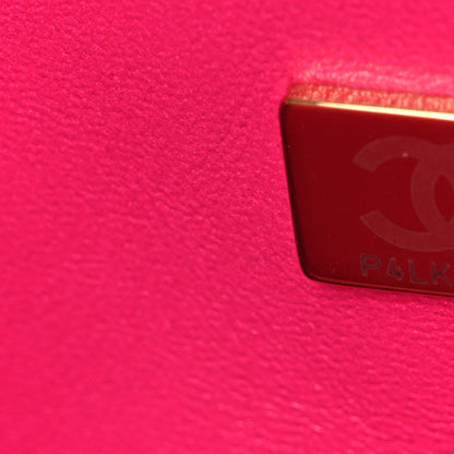 Chanel Aged Calfskin Quilted 2.55 Reissue Mini Flap Fuchsia 6 of 9