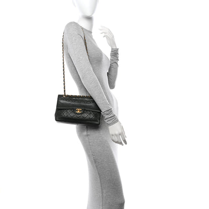 Chanel Lambskin Quilted Small Single Flap With Pouch Green 2 of 17