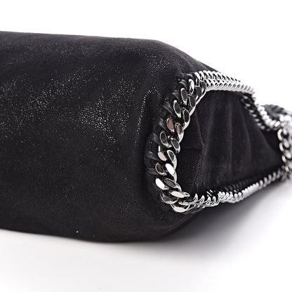 Stella McCartney Shaggy Deer Small Falabella Fold Over Tote Black 10 of 10