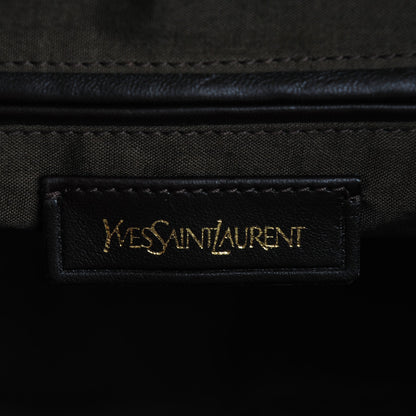 Saint Laurent Patent Calfskin Belle de Jour Cabas Tote Camel 6 of 7