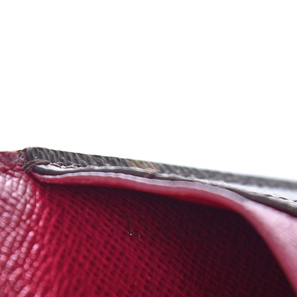 Louis Vuitton Monogram Zipped Card Holder Fuchsia 8 of 9