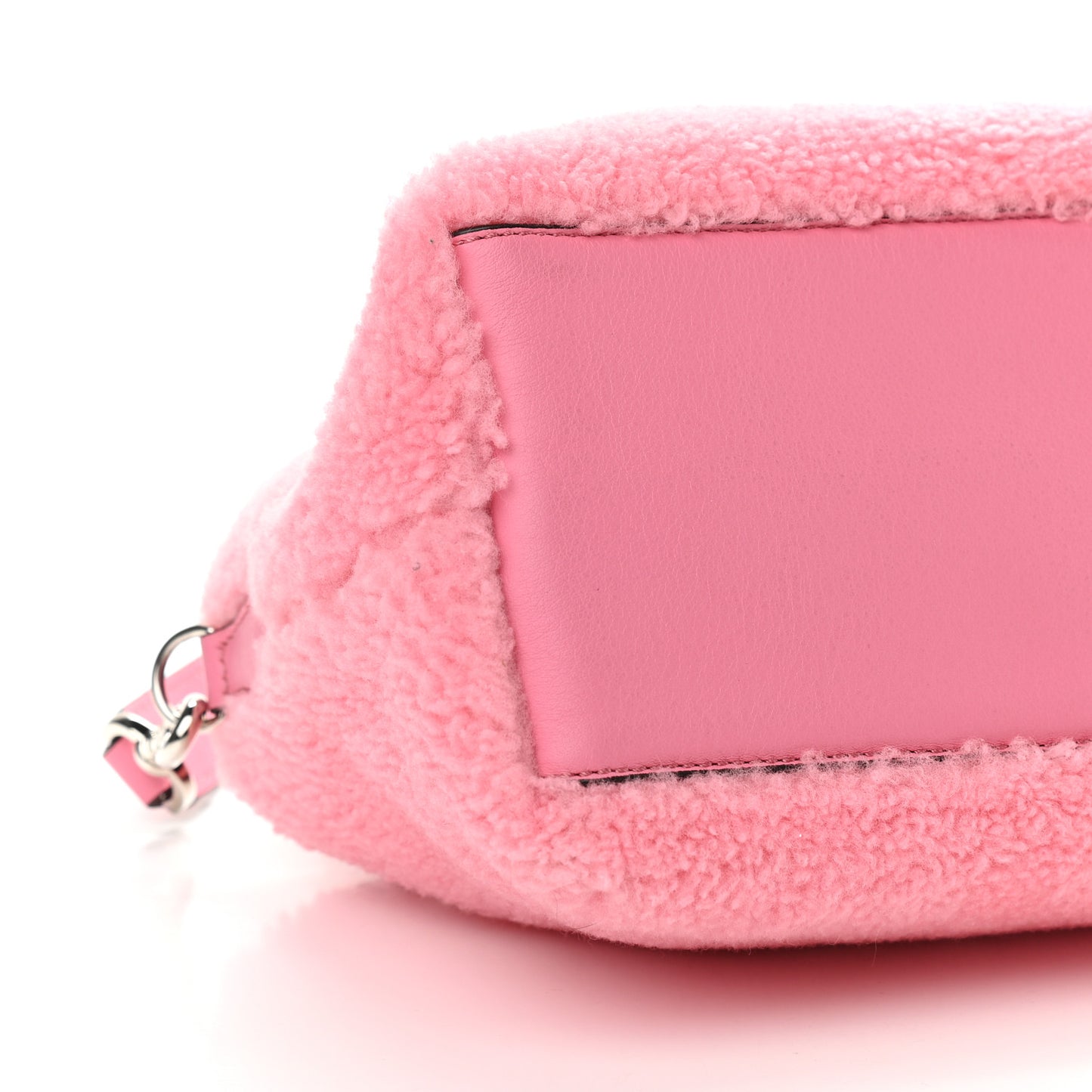 Shearling Vitello Dolce Medium By The Way Boston Bag Bubble Gum